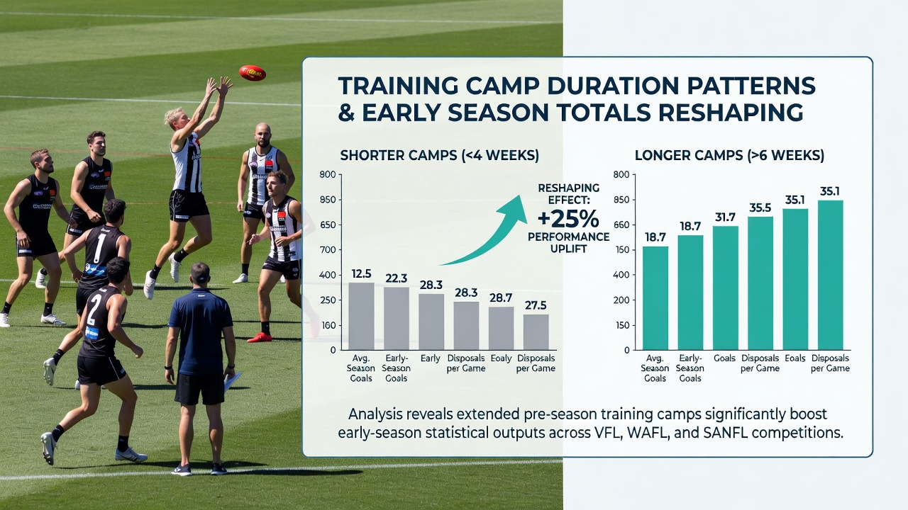 Camp Duration Trends and Scoring Patterns in the Opening Rounds of Australian Rules Football