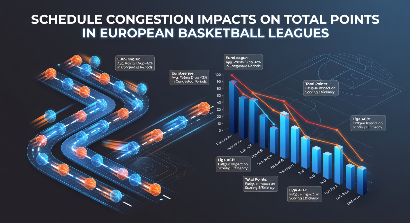 European basketball players during a congested schedule period showing fatigue effects on court performance